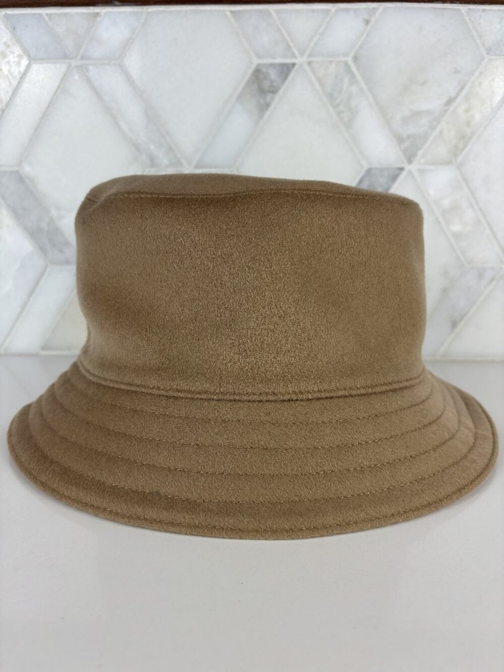Hermes Cashmere Harper H Sellier Silk Lined Bucket Hat - Picture 2 of 11